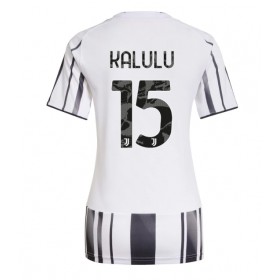 Dámské fotbalový oblečení Juventus Pierre Kalulu #15 Domácí košile 2025-26 Krátkým Rukávem